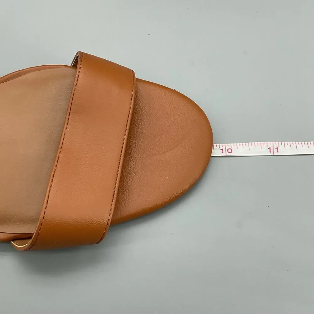 NEW Nordstrom Rack Women’s Carrie Wedge Sandals Brown Size 11M